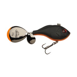 Berkley Pulse Spintail XL | Multiple Spinning Blades for Pike, Zander and Large Bass | Vibrating Tail Spinner Jigging Bait | Freshwater Predator Fishing | 8 cm, Kinkuro