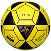 FT5A Goal Master Football Balls | Volley Ball [Outdoorfun]:_Black/Yellow_Size 5