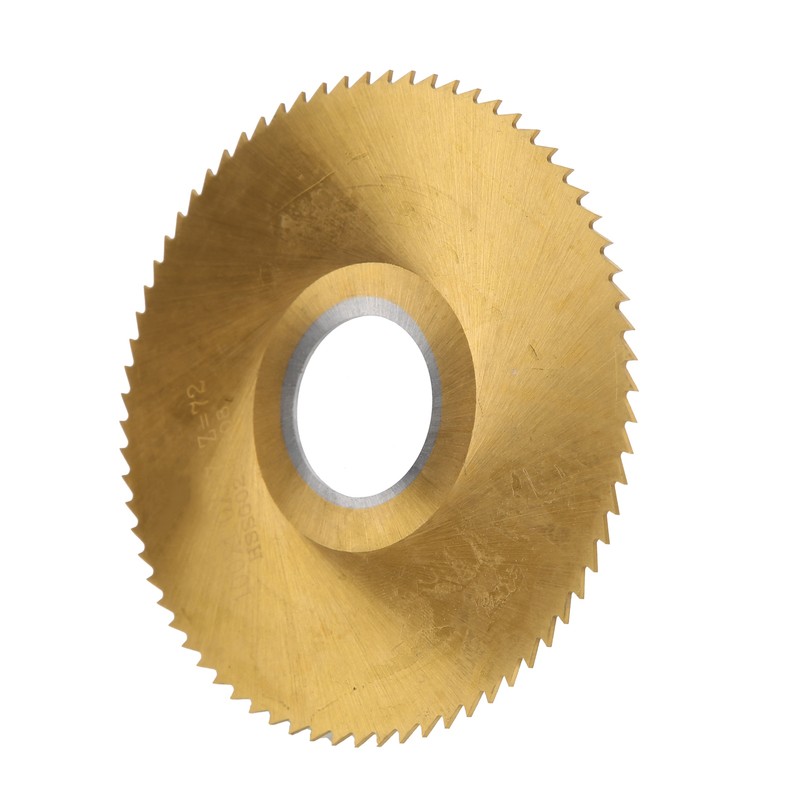 Circular Saw Blade 72 Teeth Ti Plated High Speed Steel