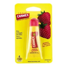 Carmex Bálsamo Labial, Tubo 10 G, Fresa                                                                                                               