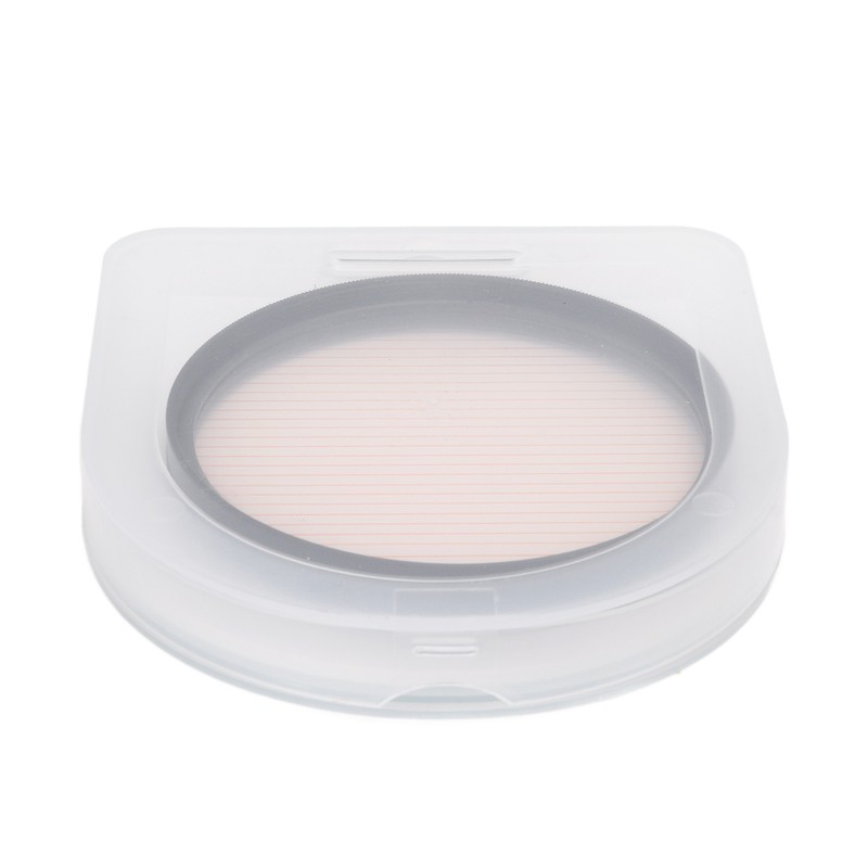 Gold Streak Digital Camera Lens Filter Antiscratch Optical Glass Aluminum