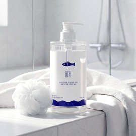 잘인곱희 쌀겨 녹두 바디워시 청귤 유자향, 1L, 1개 Jal-in Gophee Rice Bran Green Bean Body Wash with Citrus Yuzu Scent, 1L, 1 unit