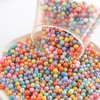 DAHI Beads for threading acrylic beads, multicoloured, round craft beads