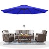 MASTERCANOPY Patio Umbrella for Outdoor Market Table -8 Ribs (11ft,Blue)