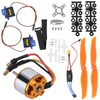 2212 1400KV Motor 8060 Propeller 9G Servo 30A XT60 ESC