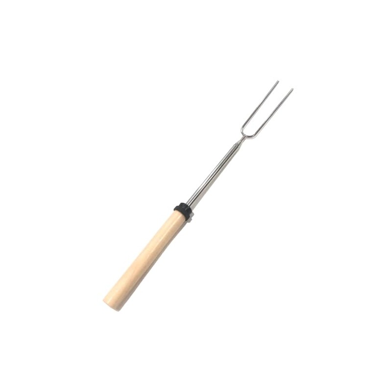 Audiofan BBQ Sliding Fork, Telescopic, Total Length Approx. 12.6 -