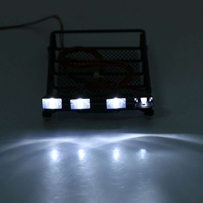 Middle Size Roof Rack Luggage With LED Lights Quadrate for