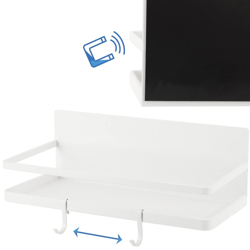 Robin Goods® Fridge Magnetic Shelf - Hanging Shelf with 2