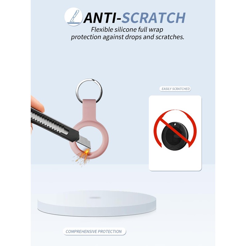 (2 Pack) Case for MiLi MiTag Smart Tag - Durable,