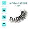 APCYUST Natural Lashes Wispy Eyelashes Fluffy Mink Lashes Naturl Look