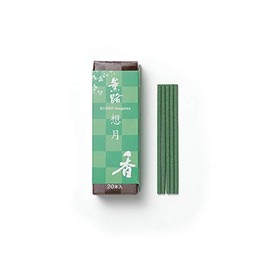 松栄 Hall Incense Kaoru Circuit Sou Moon Stick Notebook, Pack of 20 