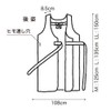 Footmark 403306 Apron for Bathing Nursing Care M, Pink