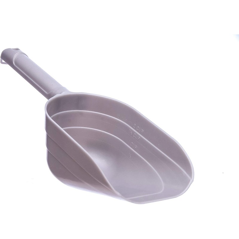 Petmate 2 Cup Pet Food Scoop With Measuring Lines; BPA