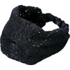 Volume Lace Hair Cap with Non-Slip Back/Black