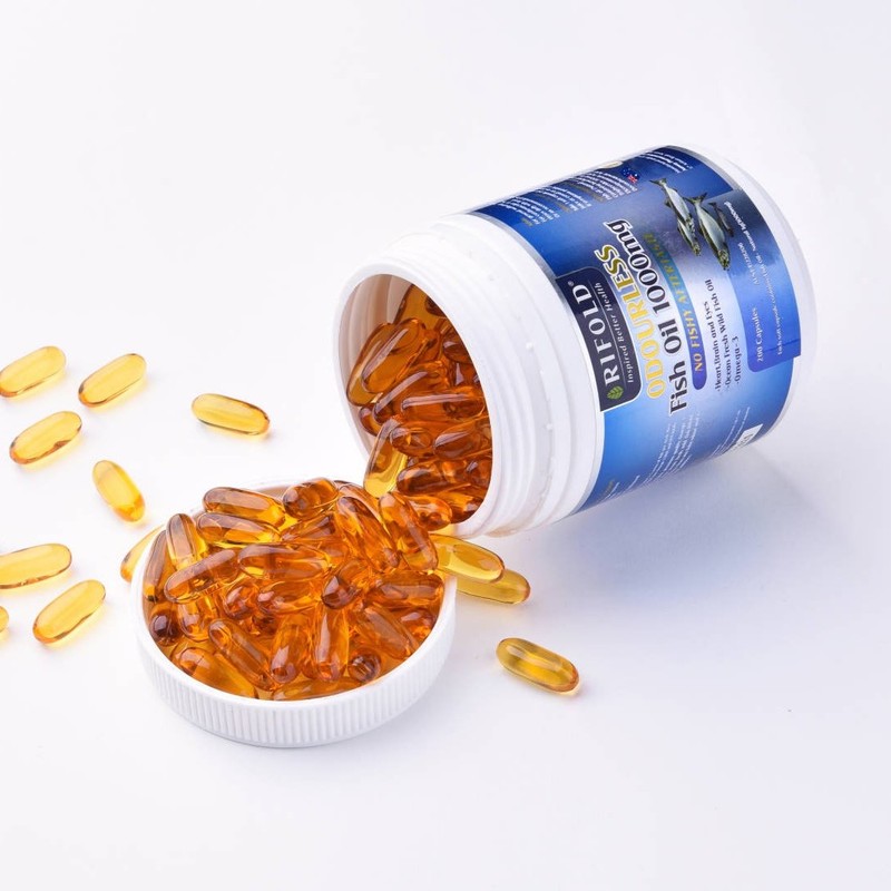 Rifold Odourless Fish Oil 1000mg 200 Capsules
