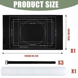 Puzzle Mat, Puzzle Rug, Jigsaw Mat, with up to 1000 1500 Puzzle Pieces, Puzzle Pad, Practical Accessory for Storing Puzzles (Black)