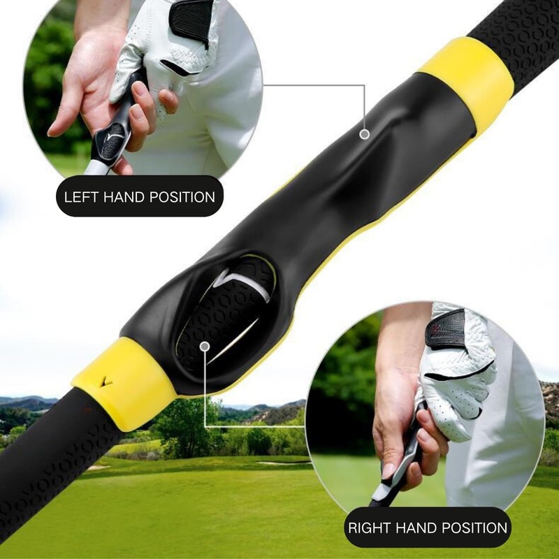 SUBORAWOS Golf Grip Trainer, Golf Swing Trainer, Golf Training Aid