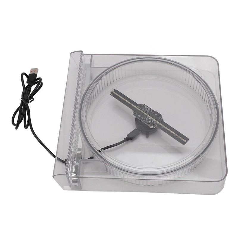 14cm 3D Hologram Fan with Cover - 2000x14 HD Destop