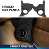PIT66 Speaker Kick Panels Compatible with 1973-1987 Chevy and GMC
