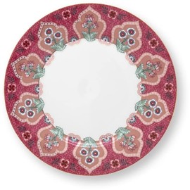 Pip Studio Flower Festival Breakfast Deco Dark Pink 21 cm