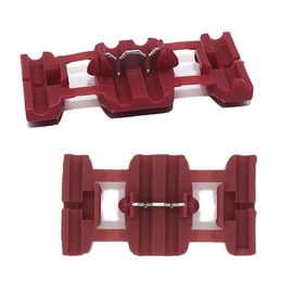 IWISS KW-6-60P Electro Tap Car Wire Branch Connector Wiring Connector Red AV(S) 0.5-0.75sq q 60 pcs Red 0.5-0.75SQ 300V 60pcs