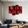 Red Apple with Water Drop Wall Art Painting Pictures Print