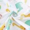 Moonsea Toddler Sheet Set Dinosaur, Crib Sheet Set for Toddler