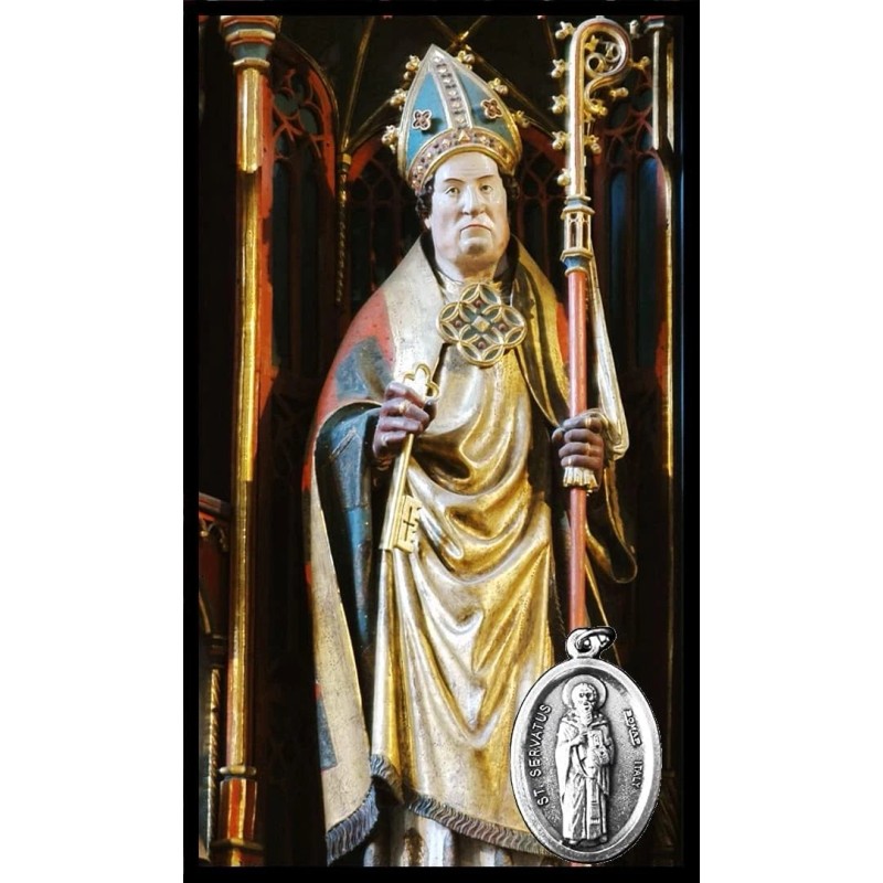 Saint Servatus Servatius Patron of Those Suffering of Rheumatism Foot