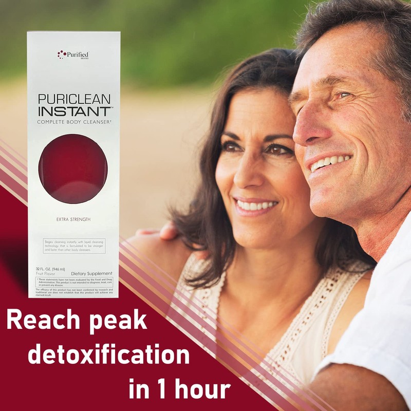 Wellgenix Puriclean Instant Complete Body Cleanser, 32 Fl Oz Fruit