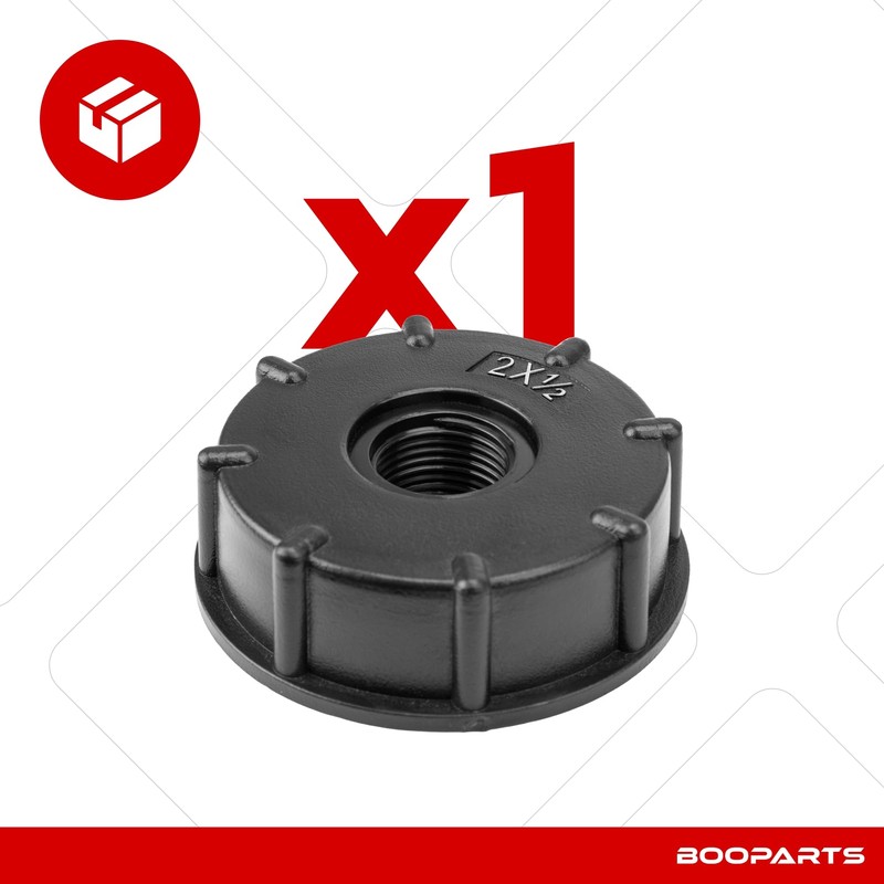 BOOPARTS - Adapter connection for IBC tank 2 inch (S60