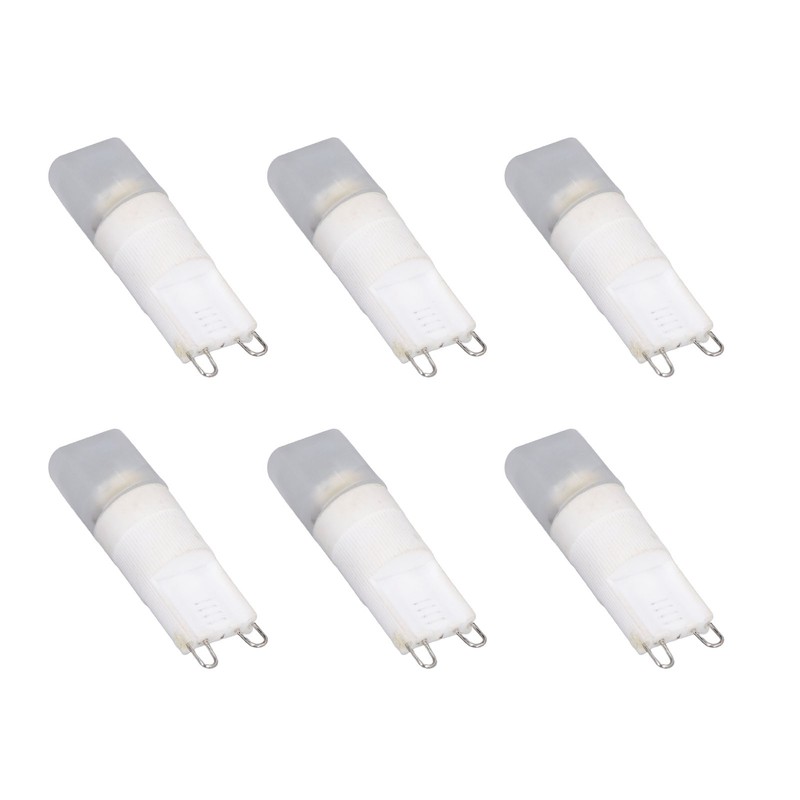 6pcs G9 LED Bulb Energy Saving General Standard Interface 360°