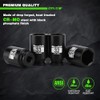 TecoTek 1/2" Drive Deep 6-Point Impact Socket Set, 11-Piece Deep