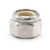 Nylon Lock Nuts Nylock A2 Stainless Steel - 8M x