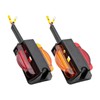 2pcs Trailer Fen-der Lights Marker Lights Waterproof Enclosed Clearance Trailer