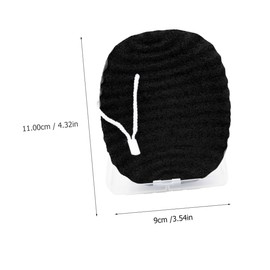 TOVINANNA Bamboo Puff Face Cleansing Sponge Strong Absorption for Makeup Removal and Deep Cleaning Random Style