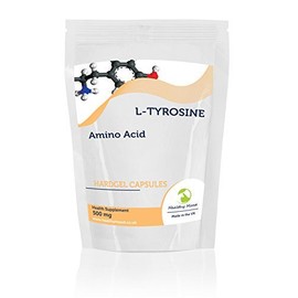 L-Tyrosine Amino Acid 500mg Mens Supplement 120 Hardgel Capsules Building Blocks of Protein Treat a Phenylketonuria