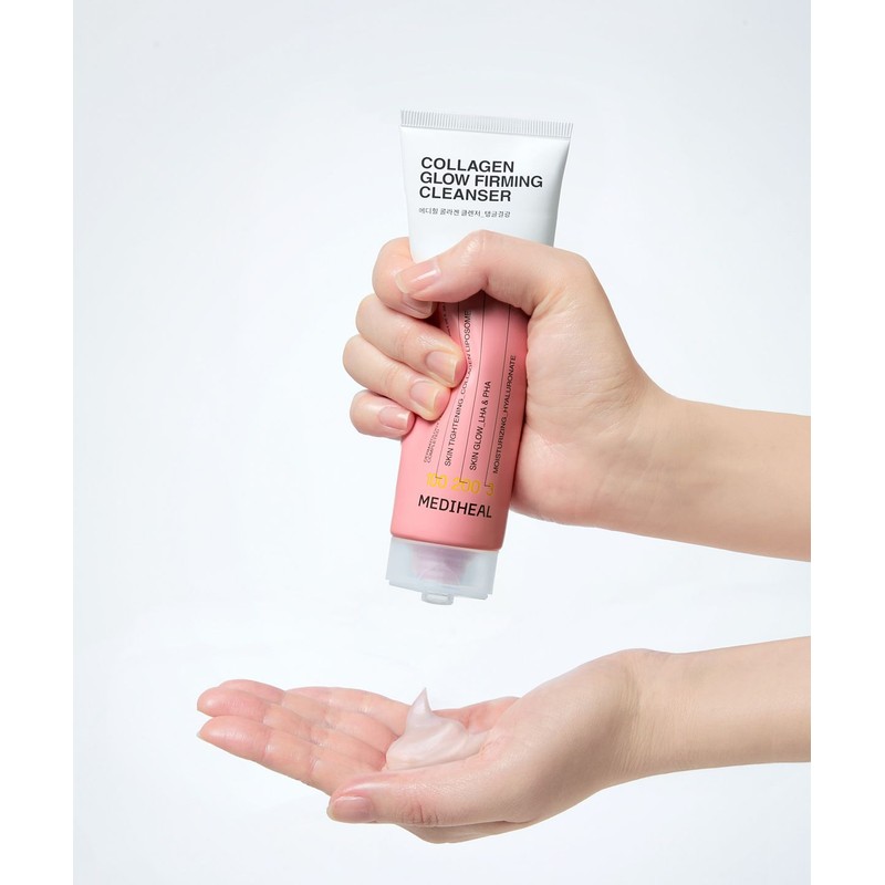 Mediheal [2pack] Collagen Tangle Radiance Cleansing Foam Set