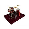 Melody Jane Dolls House Red Drum Kit Set Miniature Music