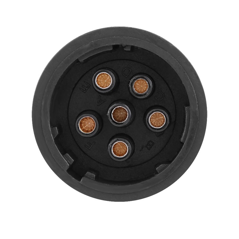 Truck Diagnose Interface 6 Pin and 9 Pin Adapter for