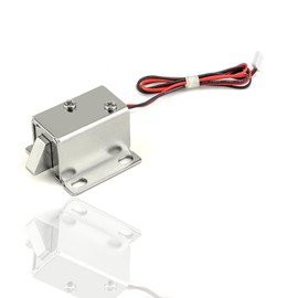 ieron DC 12V 350mah Mini Electromagnetic Lock Cabinet Drawer Intelligent Solenoid Electric Lock Access Control for Door Cabinet Drawer