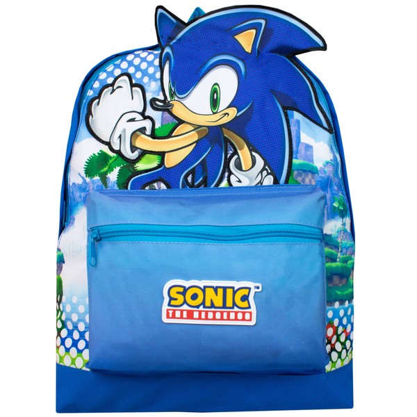 Sonic The Hedgehog Kids Backpack , Multicolor