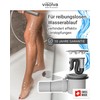 Visolva Flow Siphon Cleaning-Free Drain Fitting for Shower Tray -