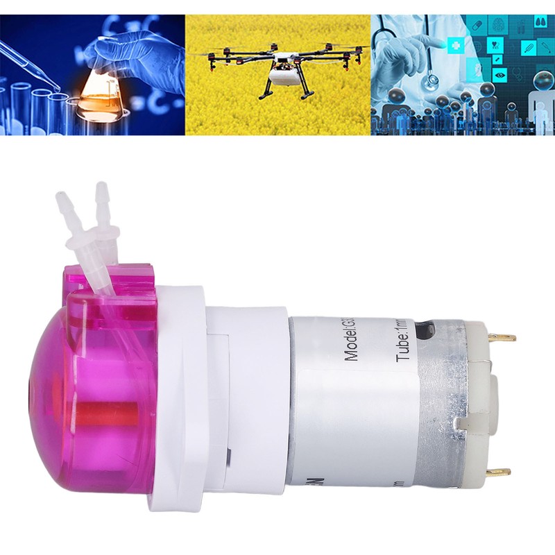 Peristaltic Pump 5000RPM 12ML Per Minute 1mm ID 3mm OD