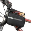 Cycling Phone Front Frame Bag Large Capacity Multifunction Waterproof Sensitive