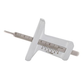 0 to 50mm Depth Vernier Caliper Micrometer Gauge Measuring Tool Stainless Steel Portable Depth Meter