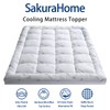 Mattress Topper Queen Size, Cooling Extra Thick Breathable Viscose Made