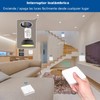 Interruptor de luz inalámbrico con transmisor RF de seguridad y