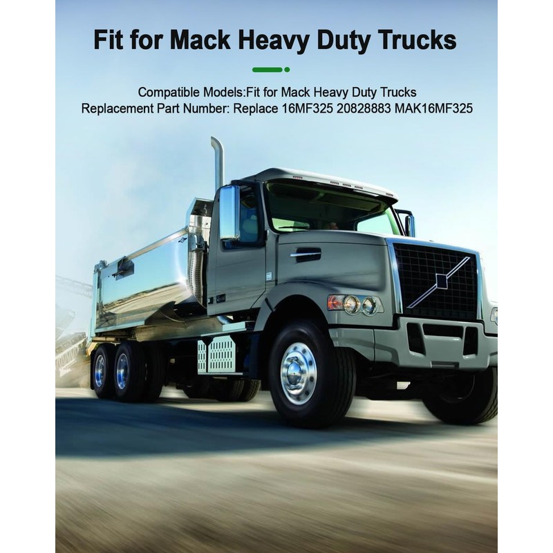 AUGREX Fuel Tank Cap Fit for Mack Heavy Duty Trucks,