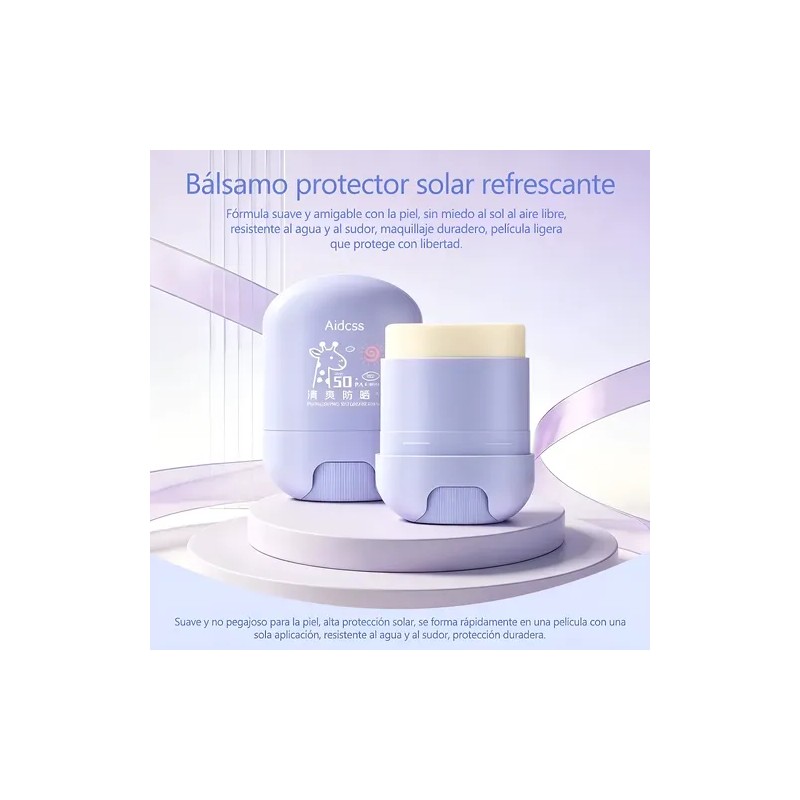 Protector Solar Mineral En Barra Uv Zero Para Niños Spf50