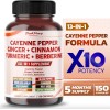 PEAK.PURY Cayenne Pepper 8000Mg Ginger 3000Mg Turmeric 2500Mg Berberine 2500Mg